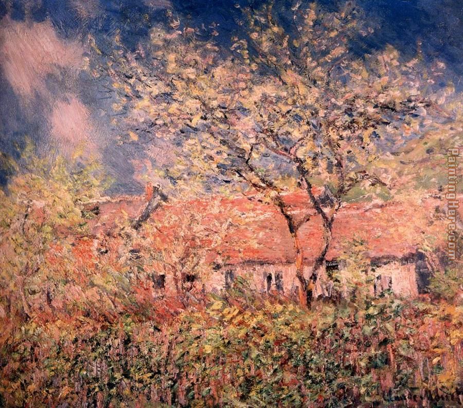 Springtime At Giverny painting - Claude Monet Springtime At Giverny art painting